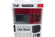 ŁADOWARKA SITECOM 140W CHARGER+ KABEL C