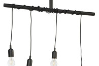 Inspire Lampa wisząca YUNI czarna E27
