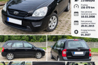 KIA CARENS 2,0 BENZYNA 2007 ROK
