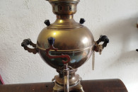 Samowar mosiężny