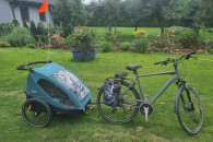 Przyczepka rowerowa Hauck
