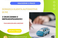 Doradca Klienta Automotive (K/M) z orzeczeniem