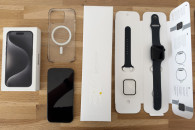 IPhone 15 pro 128 GB + Apple watch 8 45mm
