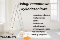 Usługi remontowo-wykończeniowe