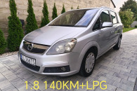 Opel Zafira 1.8 140KM +LPG