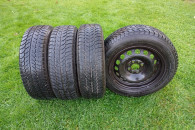 Opony zimowe na feldze 175/65 R14 Fiat Panda