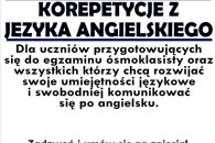 Korepetycje język angielski