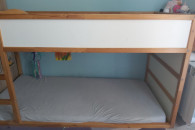 Łóżko piętrowe KURA IKEA