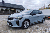 Renault Clio bezwypadkowy perłowo szary kolor