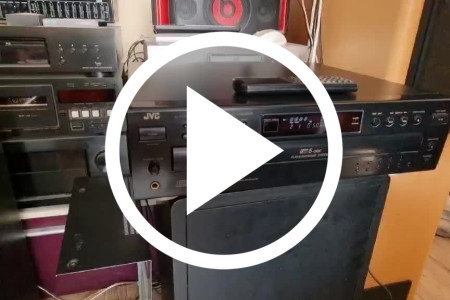 Odtwarzacz zmieniarka 5xCD JVC XL-F216 z pilot