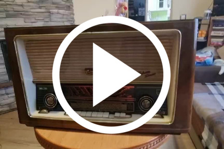 Zabytkowe radio PHILIPS SATURN 594 STEREO 1956