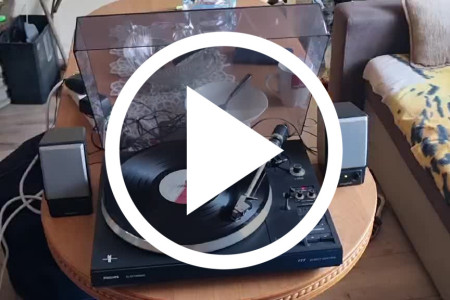Gramofon Philips Electronic 777 Direct głośniki