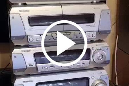 Wieża Technics SC-EH770 Komplet SB-DV250 pilot
