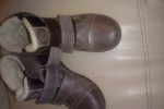 Buty zimowe, kozaki, skórzane