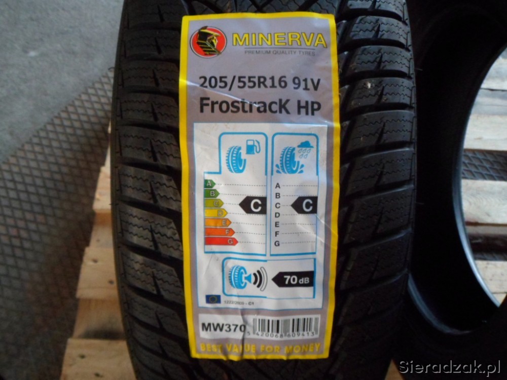 Nowe Opony Zimowe Minerva 205 55 R 16 Sieradzakpl