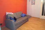 Sofa dwuosobowa szara z funkcją spania